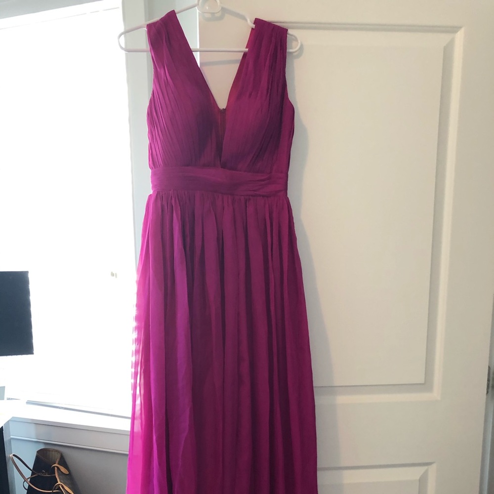 Fuschia maxi dress